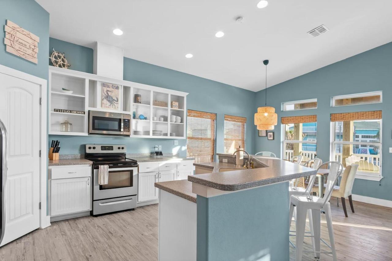 New 5 Bdrm W/Pool, Observation Deck Walk To Beach! Port Aransas Zewnętrze zdjęcie