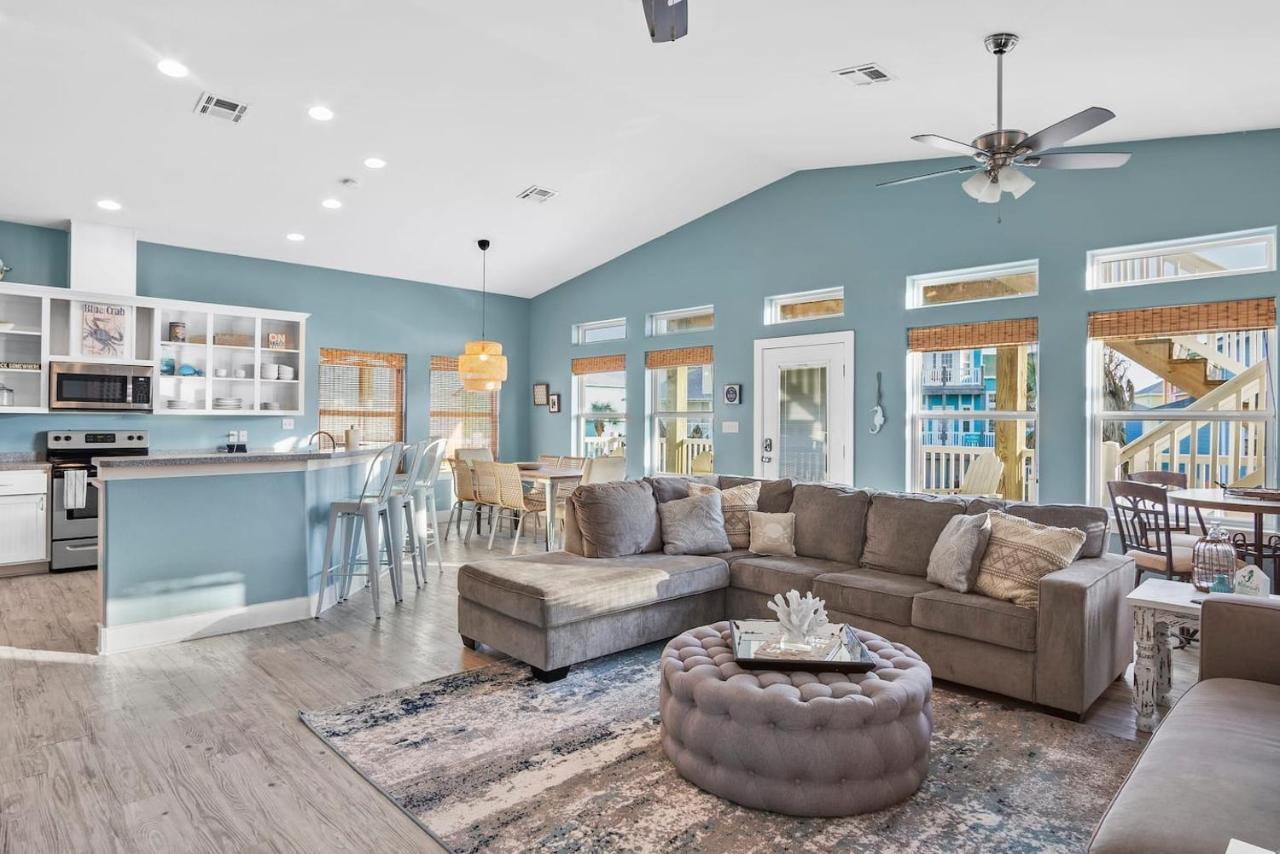 New 5 Bdrm W/Pool, Observation Deck Walk To Beach! Port Aransas Zewnętrze zdjęcie